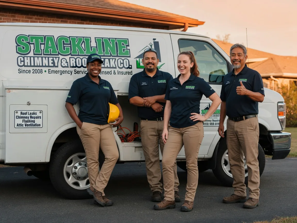 Chimney flashing repair company in Franklintown, PA
